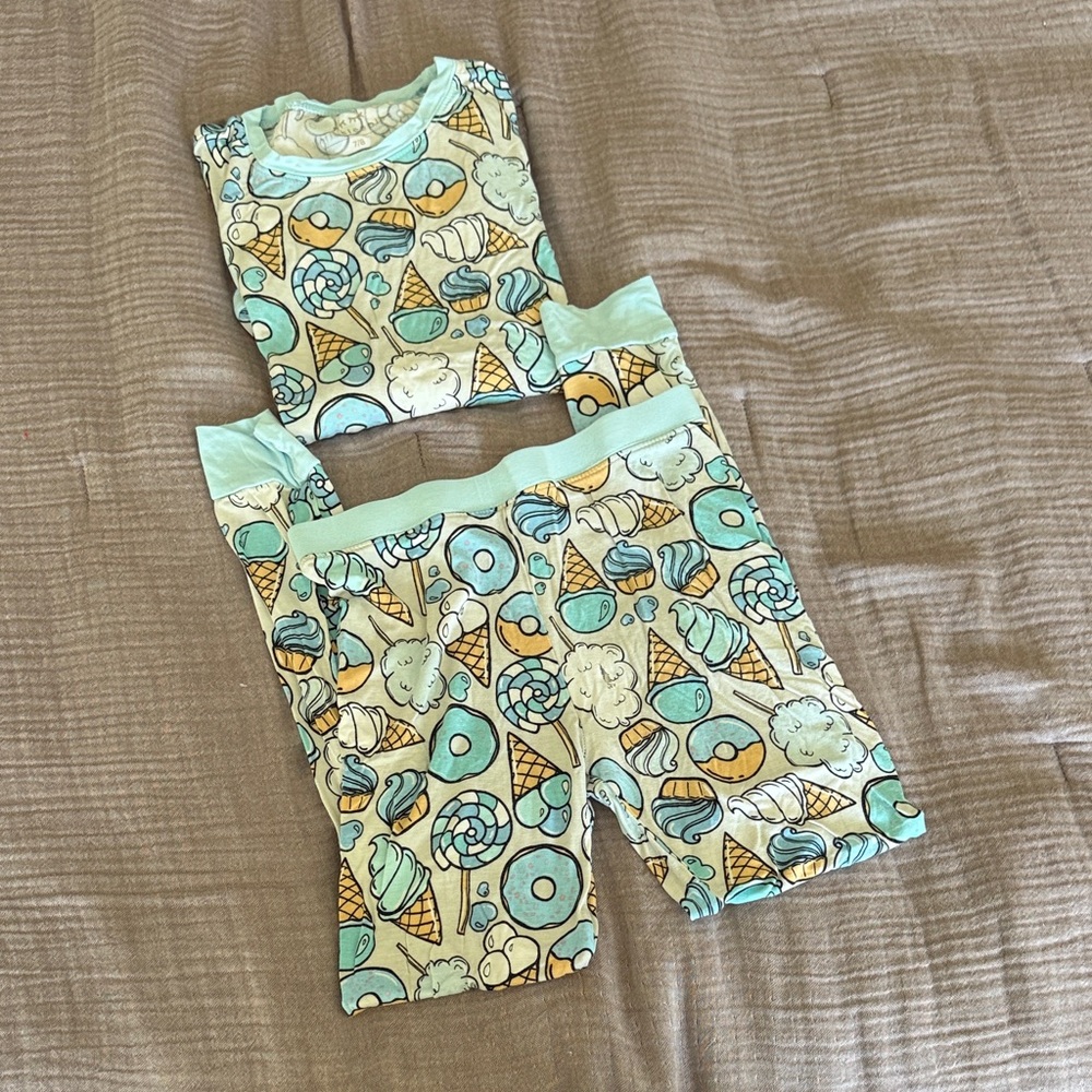 Little Sleepies Ice Cream Dreams Pajama Set 7/8
